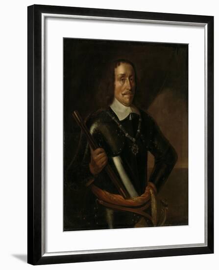 Portrait of Witte Cornelisz De With, Vice-Admiral of Holland and West-Friesland-Hendrick Martensz Sorgh-Framed Art Print