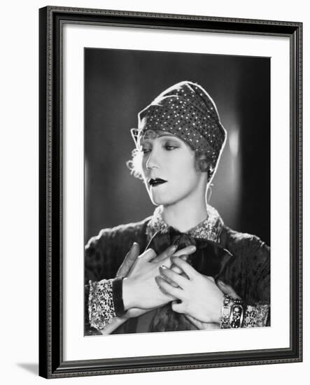 Portrait of Woman in Trance-null-Framed Photo