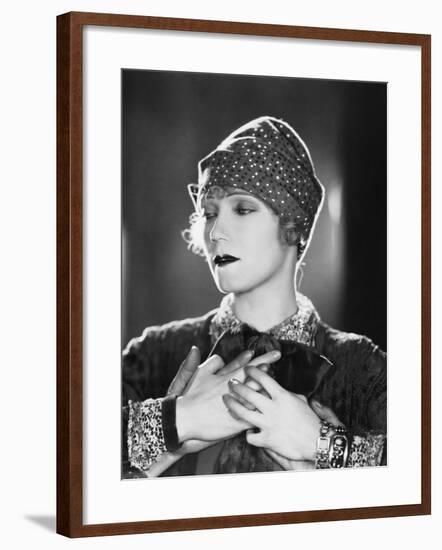 Portrait of Woman in Trance-null-Framed Photo
