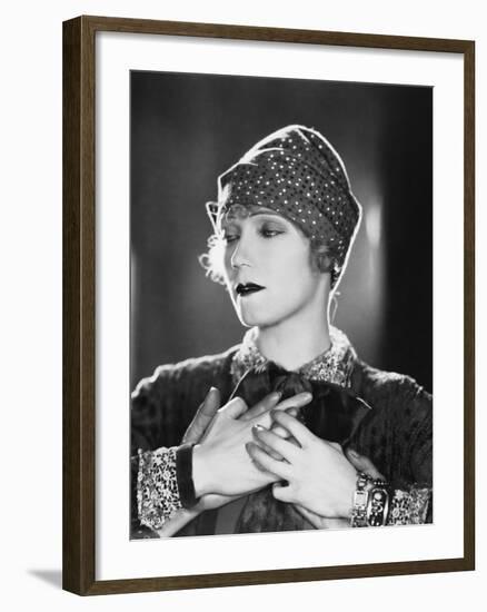 Portrait of Woman in Trance-null-Framed Photo