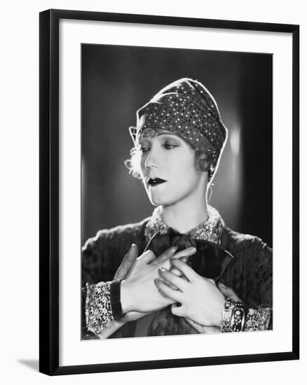 Portrait of Woman in Trance-null-Framed Photo