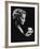 Portrait of Woman with Beverage-null-Framed Photo