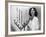 Portrait of Woman with Candelabra-null-Framed Photo