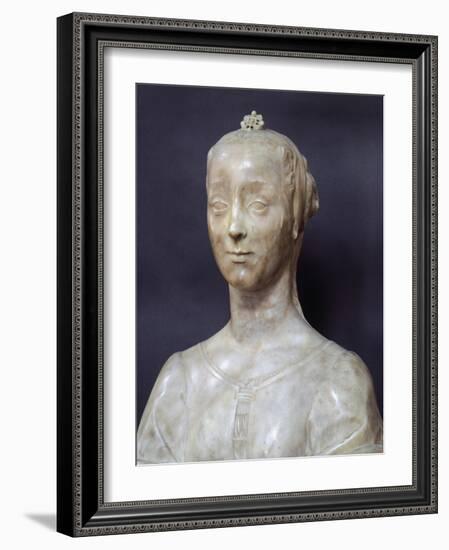 Portrait of Woman-Desiderio Da Settignano-Framed Giclee Print