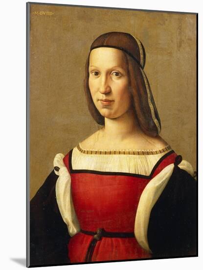 Portrait of Woman-Domenico Ghirlandaio-Mounted Giclee Print