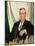 Portrait of Woodrow Wilson (1856-1924) c.1919-Sir William Orpen-Mounted Giclee Print