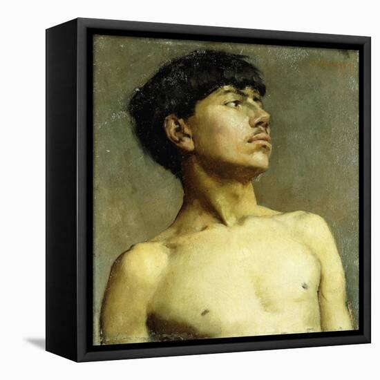 Portrait of Xavier Martinez-Arthur Frank Mathews-Framed Premier Image Canvas