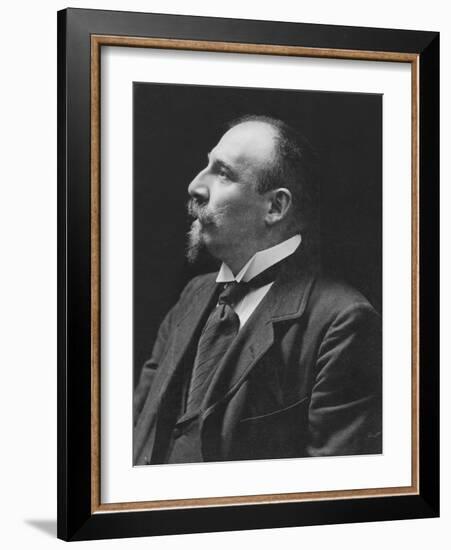 Portrait of Xavier Privas-Pierre Petit-Framed Photographic Print