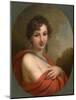 Portrait of Yelena Naryshkina (1785?185), 1800-Johann-Baptist Lampi the Younger-Mounted Giclee Print