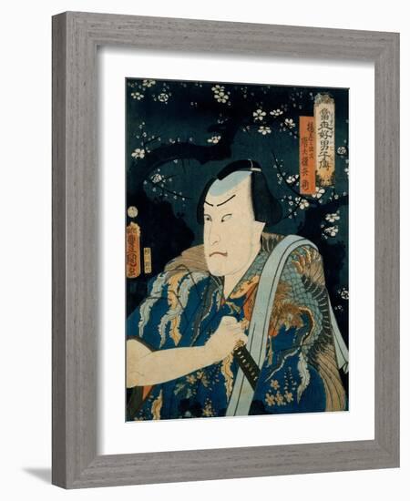 Portrait of Yoshishige-Utagawa Kunisada-Framed Giclee Print