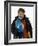 Portrait of Young Boy Snowboarder Model Release 2612, New York, USA-Paul Sutton-Framed Photographic Print