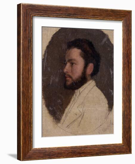 Portrait of Young Man-Demetrio Cosola-Framed Giclee Print