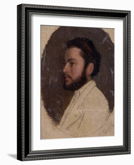 Portrait of Young Man-Demetrio Cosola-Framed Giclee Print