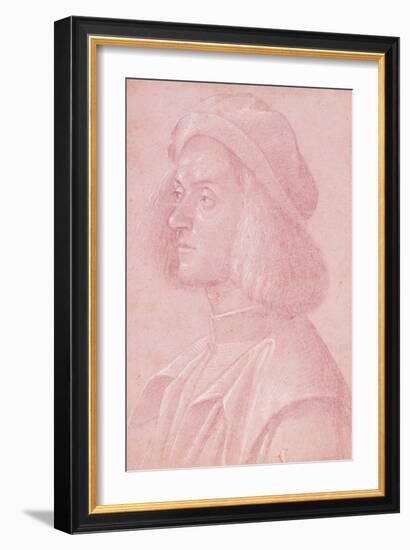 Portrait of Young Man-Vittore Carpaccio-Framed Giclee Print