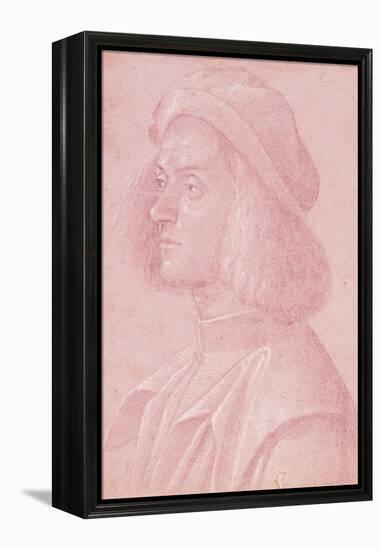 Portrait of Young Man-Vittore Carpaccio-Framed Premier Image Canvas