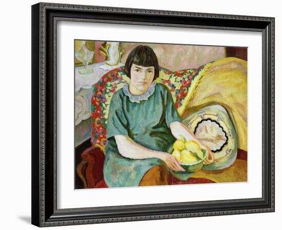 Portrait of Zoum Van Den Eeckhoudt, 1915-Roger Eliot Fry-Framed Giclee Print