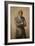 Portrait Painting of President John Fitzgerald Kennedy-Stocktrek Images-Framed Art Print