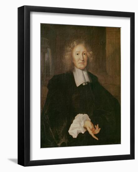 Portrait Presumed to Be Jules Hardouin Mansart (1646-1708) (Oil on Canvas)-Claude Lefebvre-Framed Giclee Print