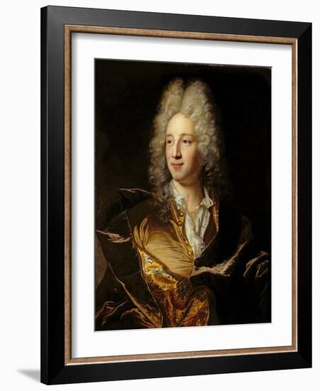 Portrait Presumed to Be Louis-Alexandre de Bourbon-Hyacinthe Rigaud-Framed Giclee Print