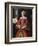 Portrait Print after Elizabeth Tudor-Hans Holbein the Younger-Framed Giclee Print