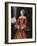 Portrait Print after Elizabeth Tudor-Hans Holbein the Younger-Framed Giclee Print