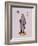 Portrait Print of Geoffrey Chaucer-null-Framed Giclee Print