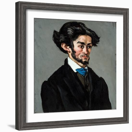 Portrait Romantique, 1868-70-Paul Cézanne-Framed Giclee Print