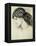 Portrait Sketch of a Ladies Head by Dante Gabriel Rossetti-Stapleton Collection-Framed Premier Image Canvas