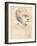 'Portrait-Sketch of M. Gabriel Faure', c1889-John Singer Sargent-Framed Giclee Print