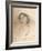 'Portrait sketch of Miss Violet Paget (Vernon Lee)', c1881-John Singer Sargent-Framed Giclee Print