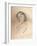 'Portrait sketch of Miss Violet Paget (Vernon Lee)', c1881-John Singer Sargent-Framed Giclee Print