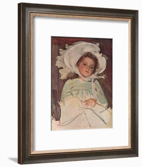 'Portrait Study', c1906-John Henry Frederick Bacon-Framed Giclee Print