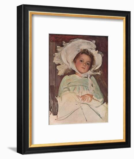 'Portrait Study', c1906-John Henry Frederick Bacon-Framed Giclee Print