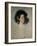 Portrait Study of A Young Lady, 19Th Century (Oil on Canvas)-German School-Framed Giclee Print