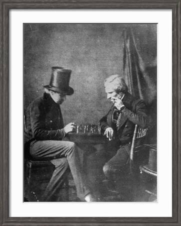 Portrait Study of Chess Players, to Show How Negatives Can Be Used to Make  Any Number of Positives' Photographic Print - Bernard Hoffman | Art.com