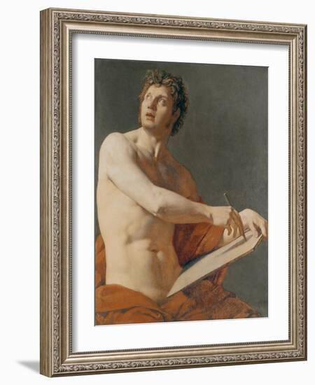 Portrait Study-Jean Auguste Dominique Ingres-Framed Giclee Print