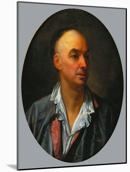 Portrait von Denis Diderot-Jean Baptiste Greuze-Mounted Giclee Print