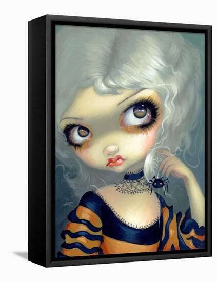 Portrait with a Spiderling-Jasmine Becket-Griffith-Framed Stretched Canvas