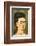 Portrait with Gold Dress-Frida Kahlo-Framed Premium Giclee Print