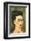Portrait with Gold Dress-Frida Kahlo-Framed Art Print