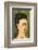 Portrait with Gold Dress-Frida Kahlo-Framed Art Print