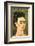 Portrait with Gold Dress-Frida Kahlo-Framed Art Print