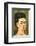 Portrait with Gold Dress-Frida Kahlo-Framed Art Print