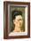 Portrait with Gold Dress-Frida Kahlo-Framed Art Print