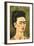 Portrait with Gold Dress-Frida Kahlo-Framed Art Print