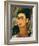 Portrait with Monkey1938-Frida Kahlo-Framed Premium Giclee Print