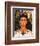 Portrait with Necklace-Frida Kahlo-Framed Premium Giclee Print