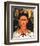 Portrait with Necklace-Frida Kahlo-Framed Premium Giclee Print