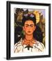 Portrait with Necklace-Frida Kahlo-Framed Art Print