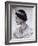 Portrait with Tiara of Her Majesty Queen Elizabeth, the Queen Mother-Cecil Beaton-Framed Photographic Print